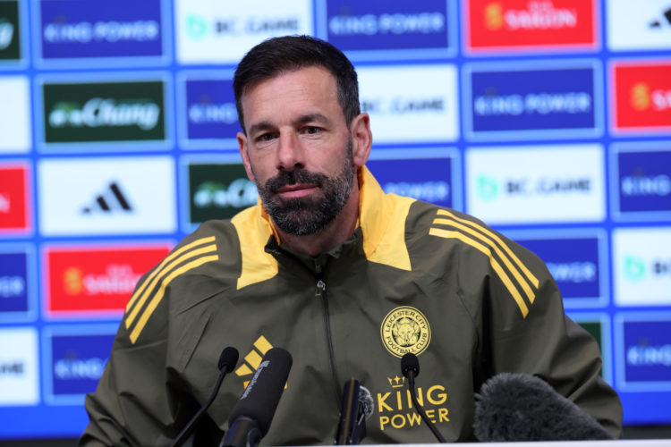 Ruud van Nistelrooy could unleash Leicester City youngsters in a bid to avoid being sacked