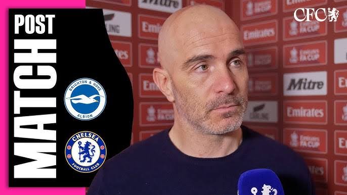 A post match interview that football analysts described as “medicine after death” Chelsea’s manager Enzo Maresca post match interview