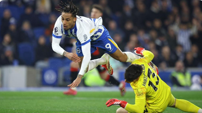 Brighton’s penalty against Bournemouth explained as Michael Oliver awards ‘very soft’ spot kick