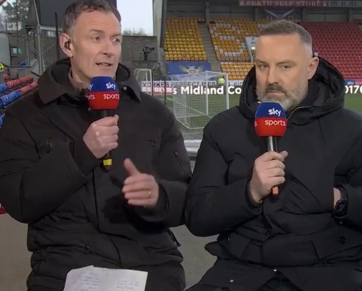 CHRIS SUTTON AND KRIS BOYD CLASH IN HEATED EXCHANGE OVER CELTIC GOAL DECISION, IT GOT TENSE IN THE STUDIO