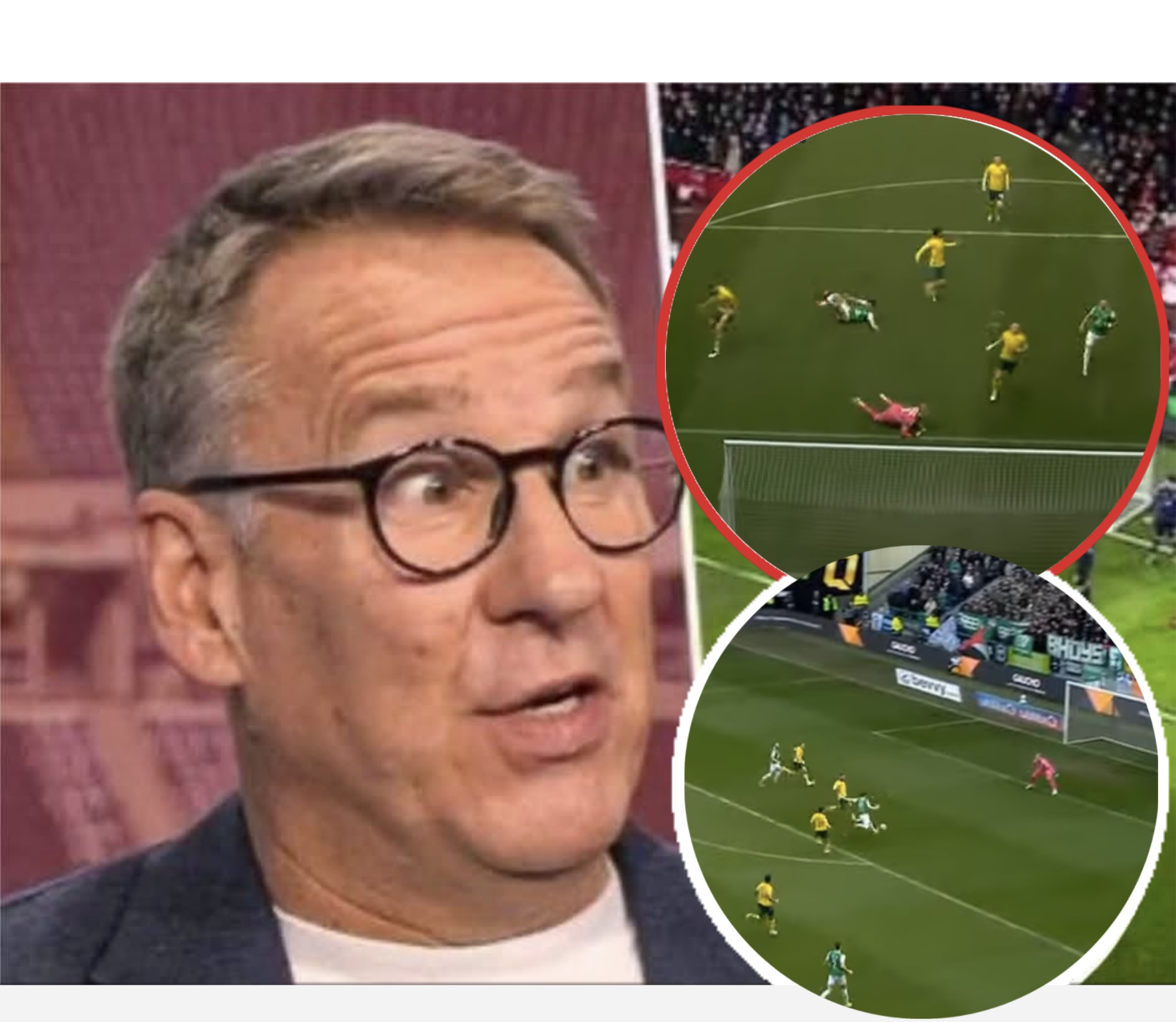 With a clear footage, paul merson blast one celtic player after what he did vs hibernian – merson call rodgers to do the needful for good