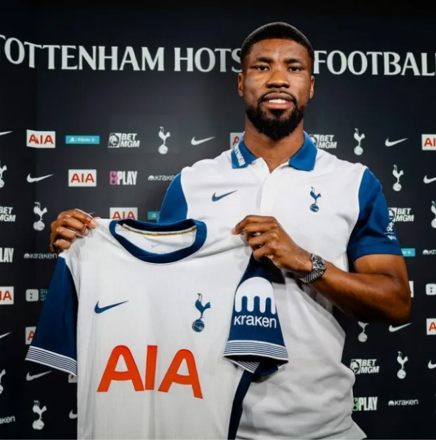 Tottenham has completed the signing of Kevin danso on loan from lens