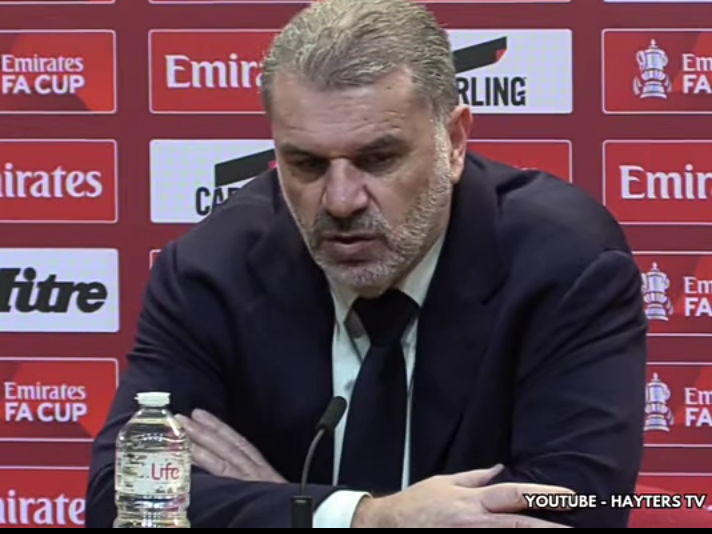 ANGE POSTECOGLOU ABSOLUTELY LOSES IT IN FURIOUS TOTTENHAM PRESS CONFERENCE