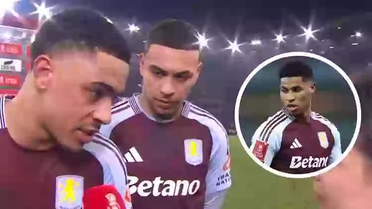 MORGAN ROGERS AND JACOB  RAMSEY PRAISED FOR THE MOST MATURE RESPONSE TO MARCUS RASHFORD JOINING ASTON VILLA IN POST-MATCH INTERVIEW